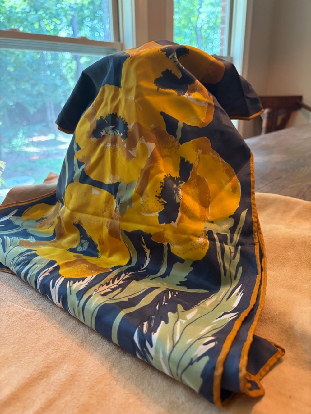 Mid Century Modern Vera Neumann Scarf